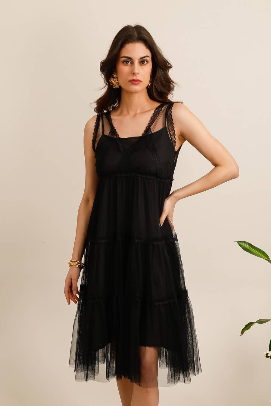 Midi Tulle Dress