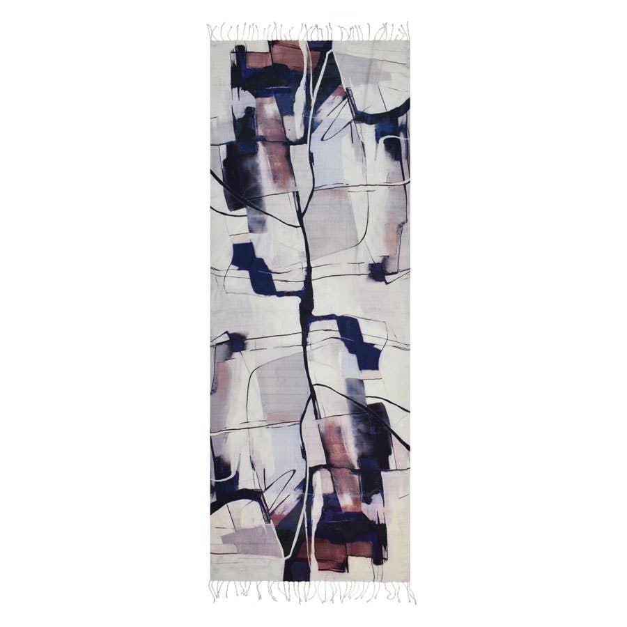 Dryfus Contemporary Art Scarf Shawl