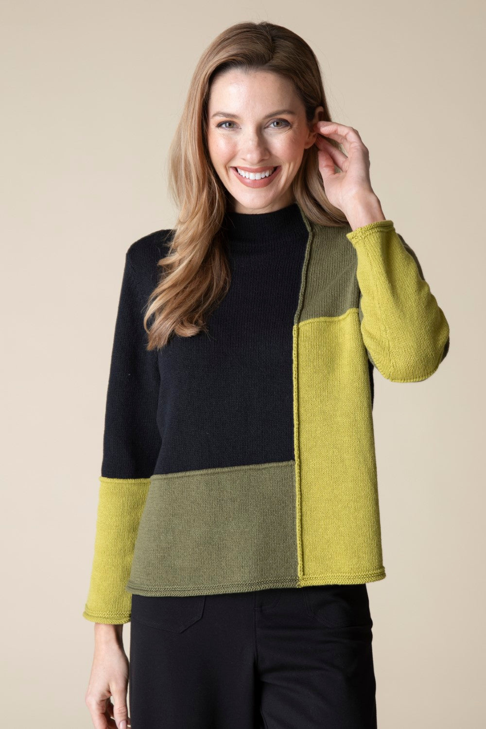 Funnel Neck Pullover