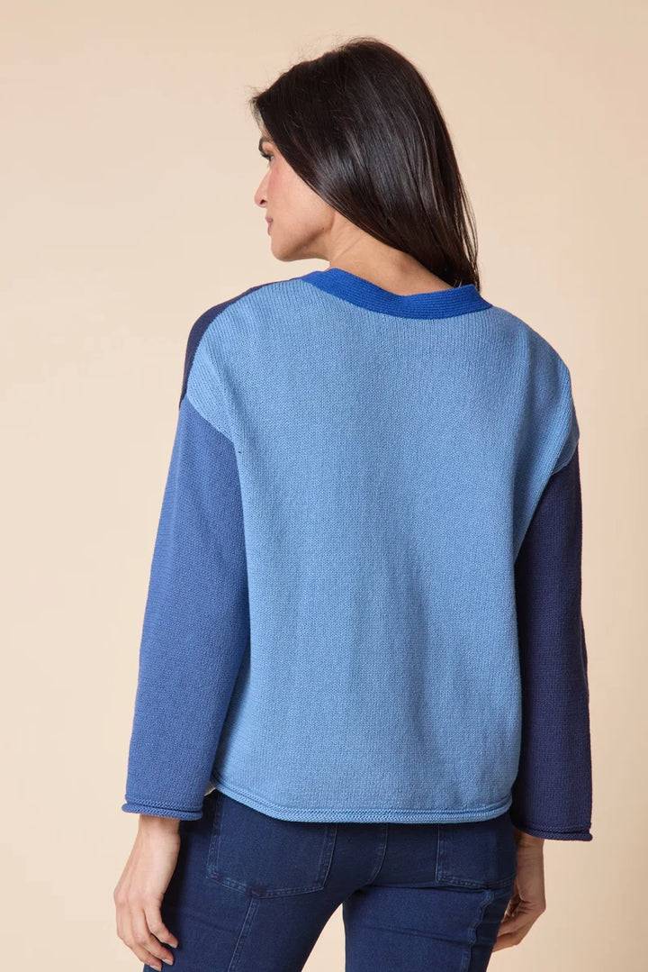 Yin Yang Colorblock Cardi