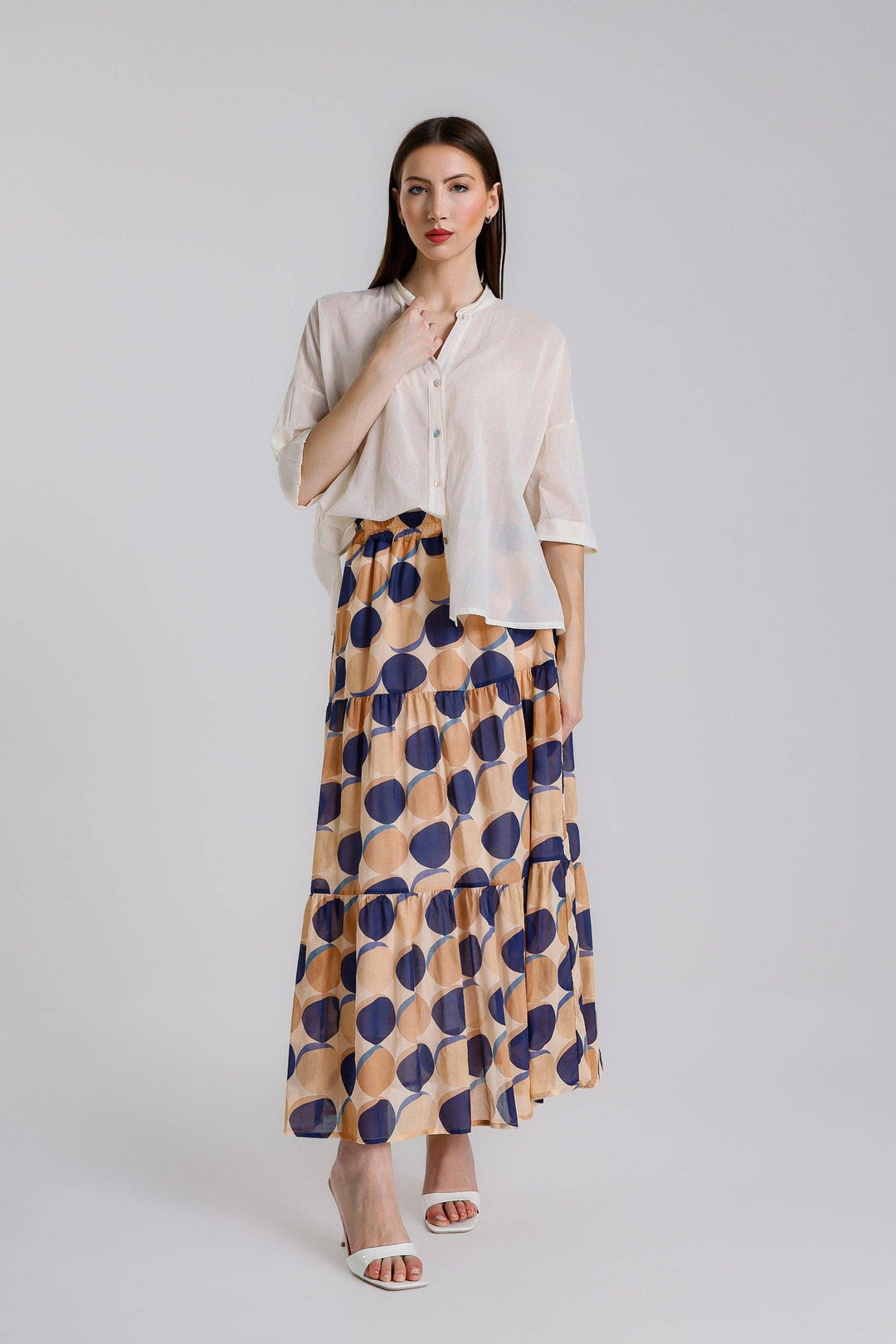 Amanda Cotton Voile Blouse
