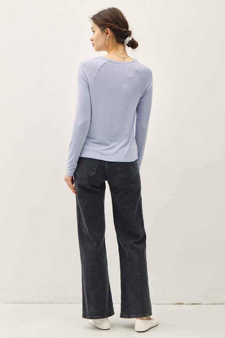 Modal Raglan Sleeve Tee