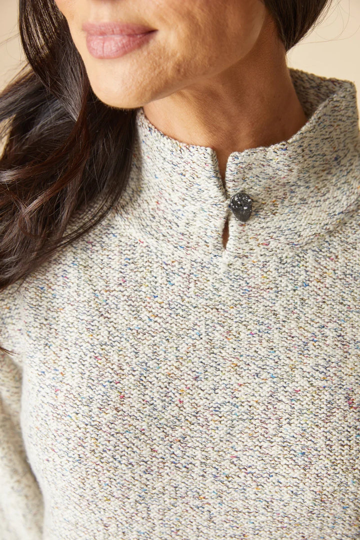 Speckle Knit Frost and Found Pullover