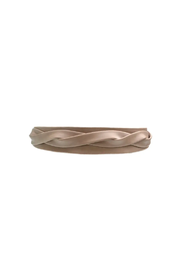 Midi Wrap Belt – Taupe | Adjustable One-Size