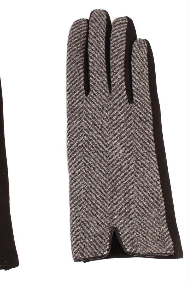 Texting Tweed Top Gloves Winter 