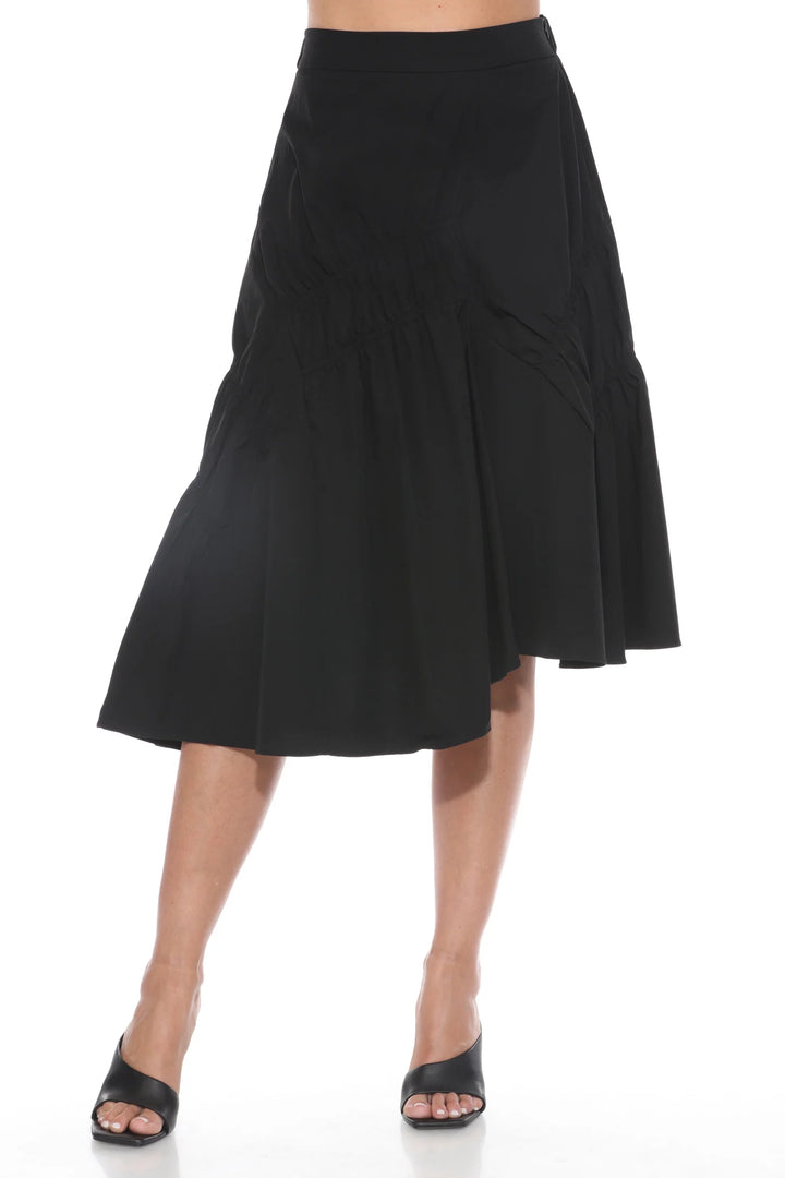 Asymmetrical Flounce Skirt