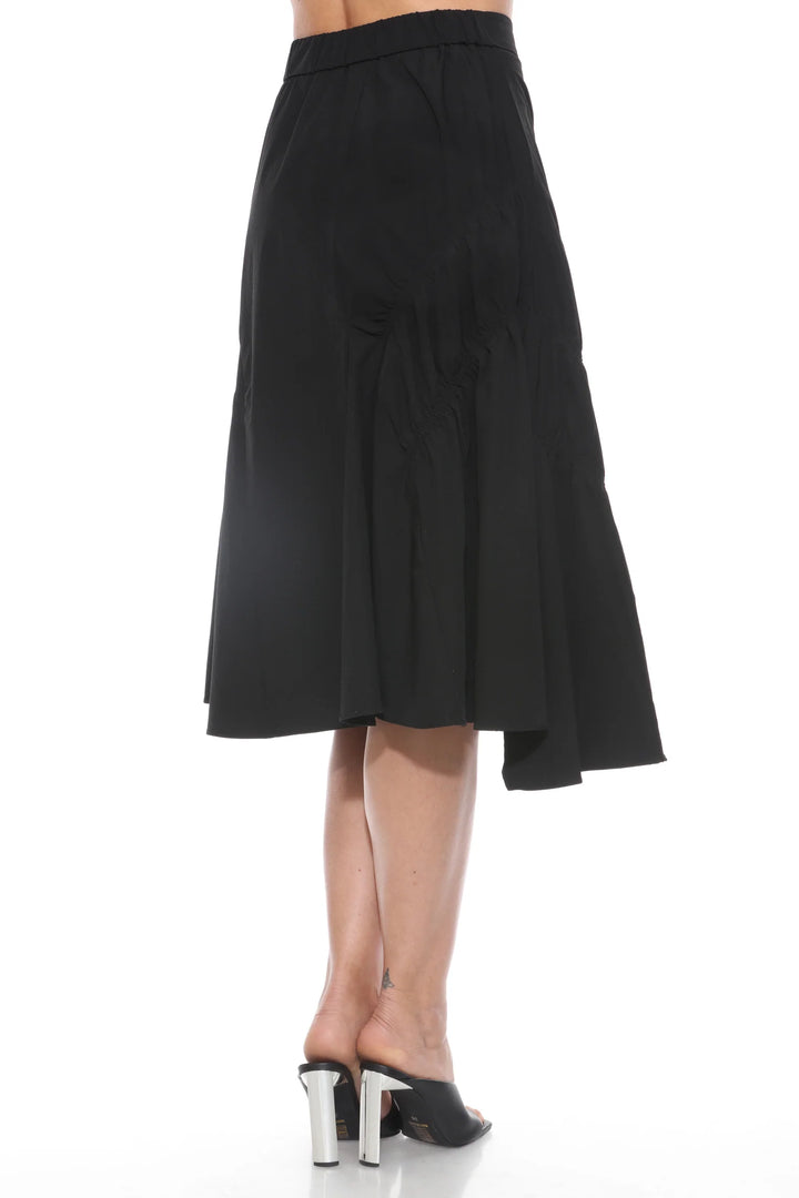 Asymmetrical Flounce Skirt