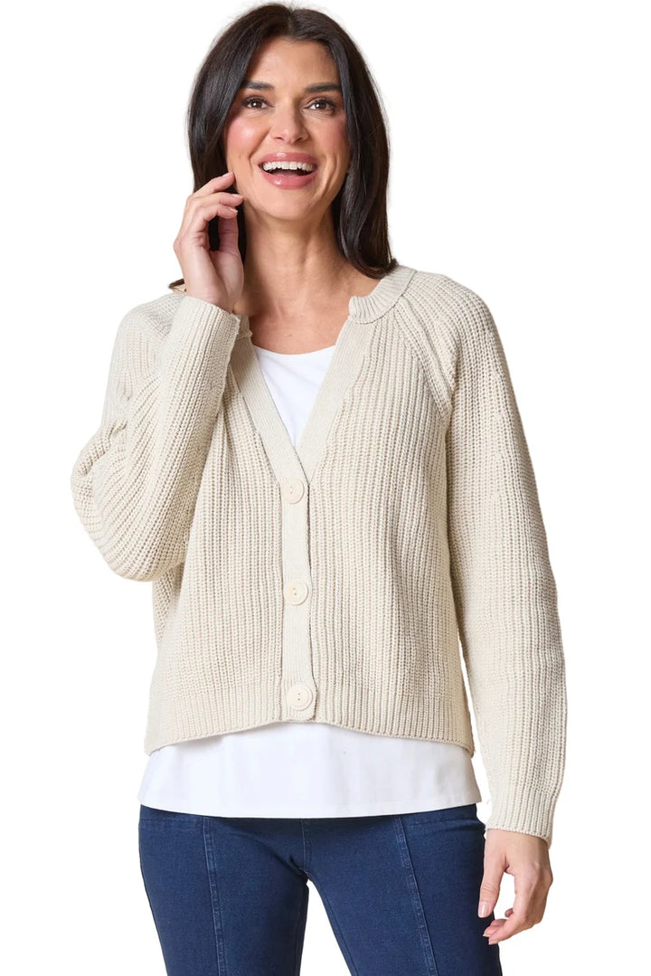 Fireside Shaker Stitch Cardi