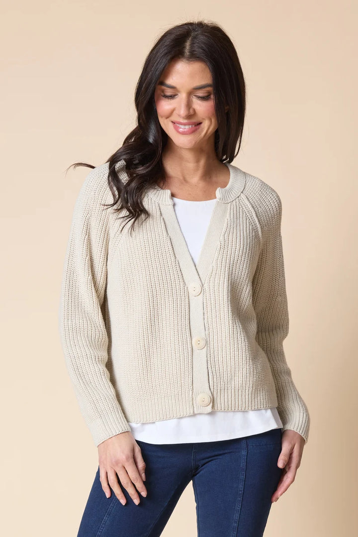 Fireside Shaker Stitch Cardi