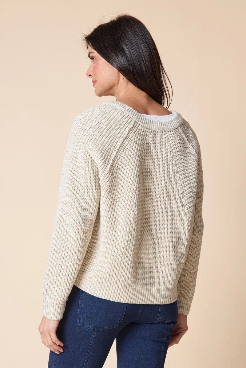 Fireside Shaker Stitch Cardi