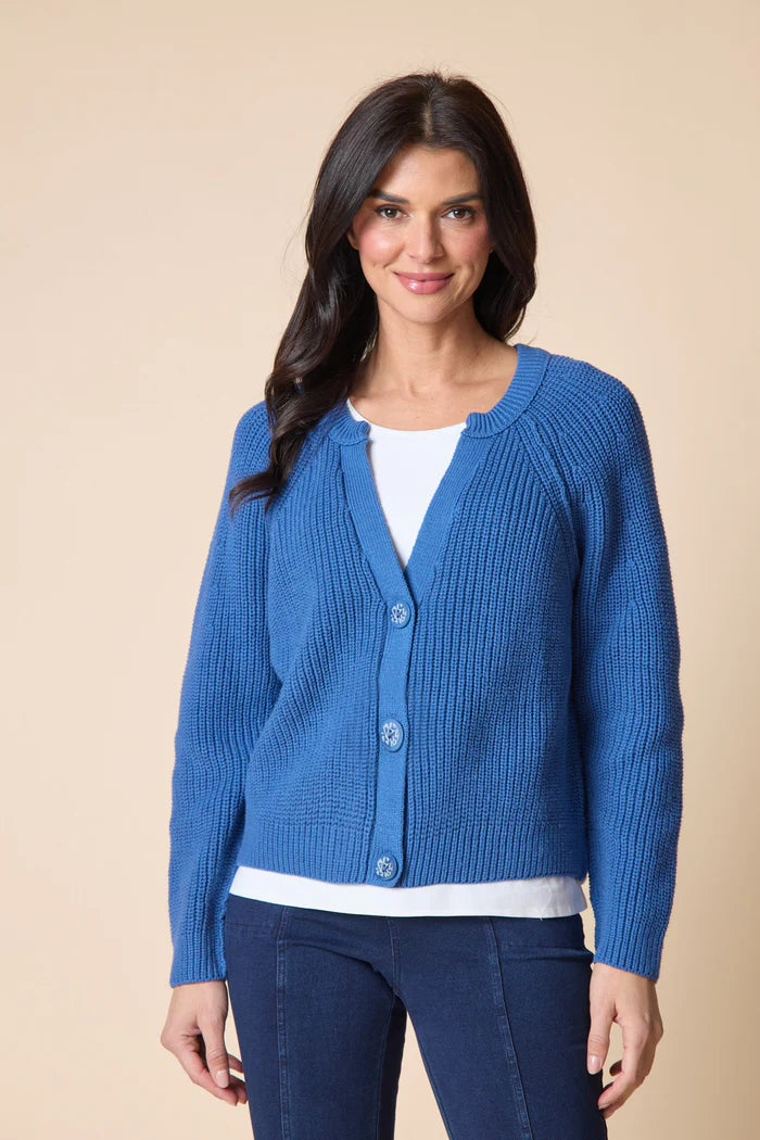 Fireside Shaker Stitch Cardi