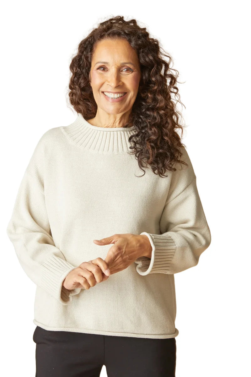 Fireside Shaker Cozy Cabin Sweater