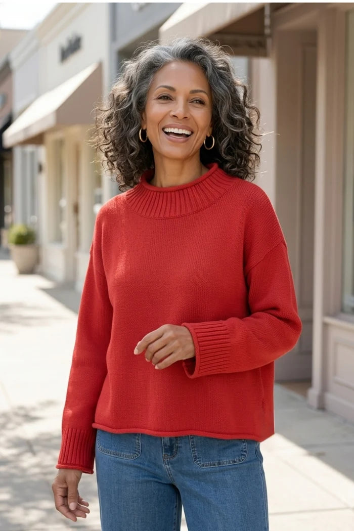 Fireside Shaker Cozy Cabin Sweater