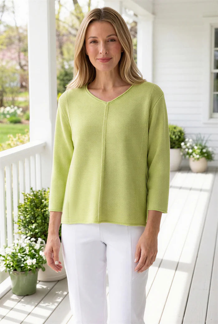 Shoreside V Neck Sweater