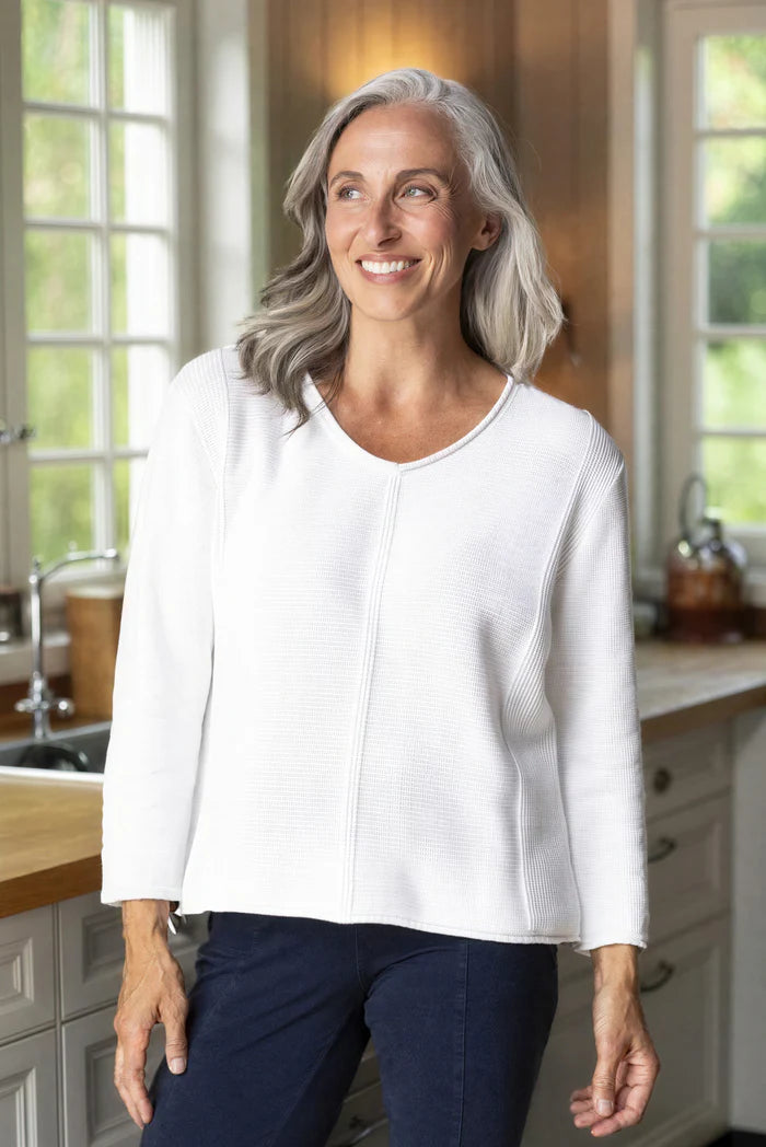 Shoreside V Neck Sweater