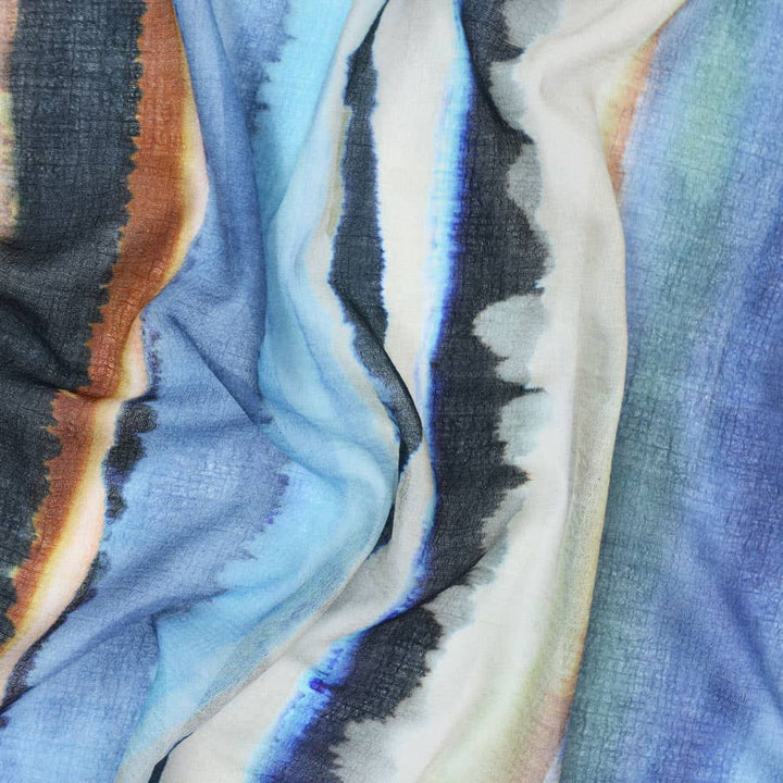 Rivondale Watercolor Stripe Scarf