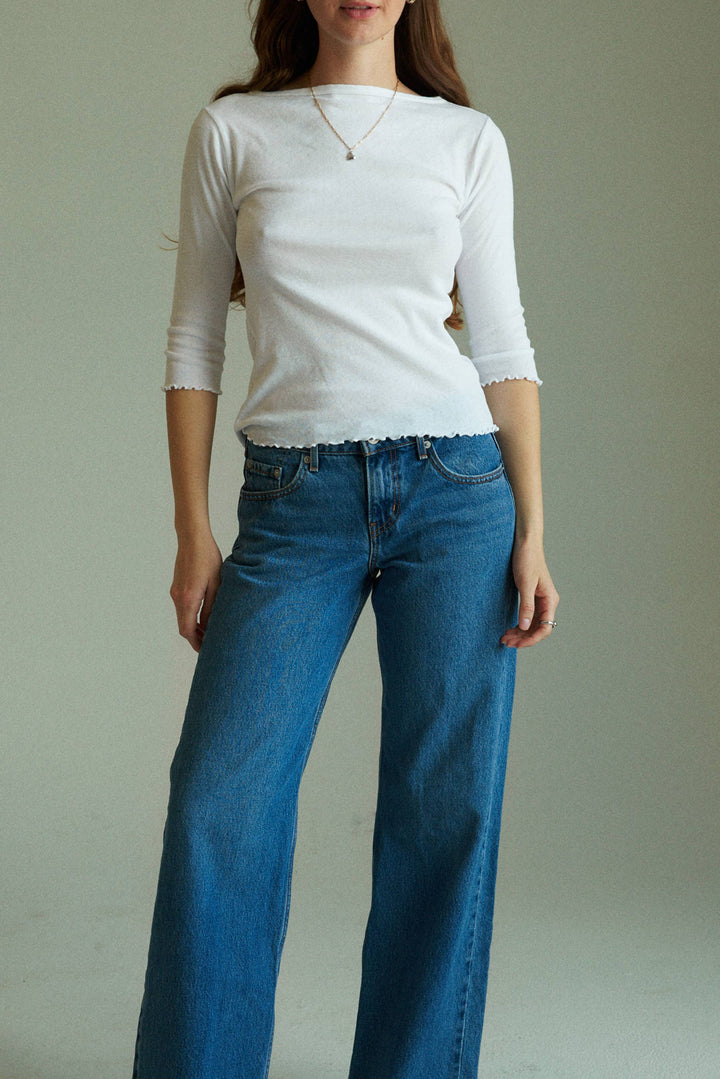 Ballet Pointelle Tee