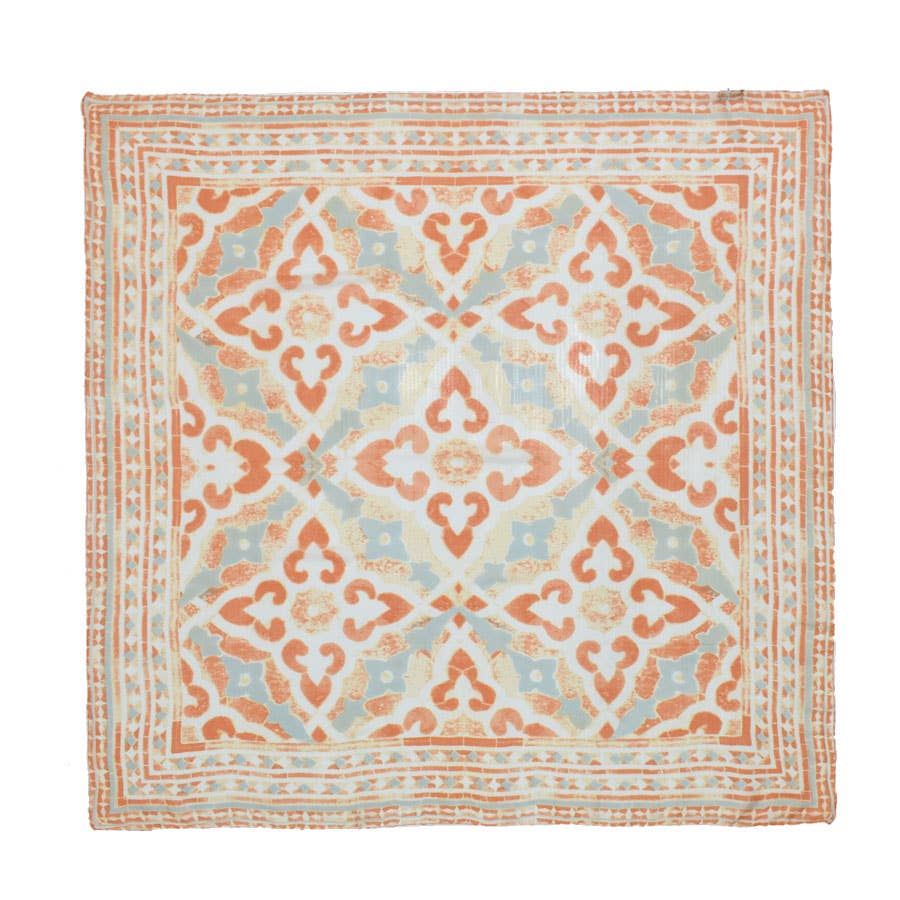 Arnette Medallion Print Square Scarf