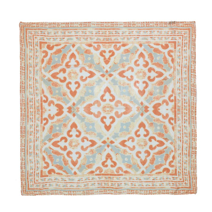 Arnette Medallion Print Square Scarf