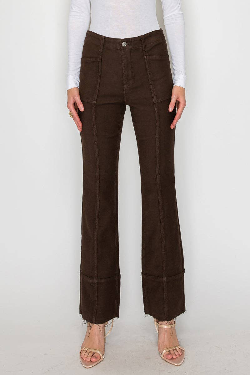 Tummy Control High Rise Bootcut PFD Jeans