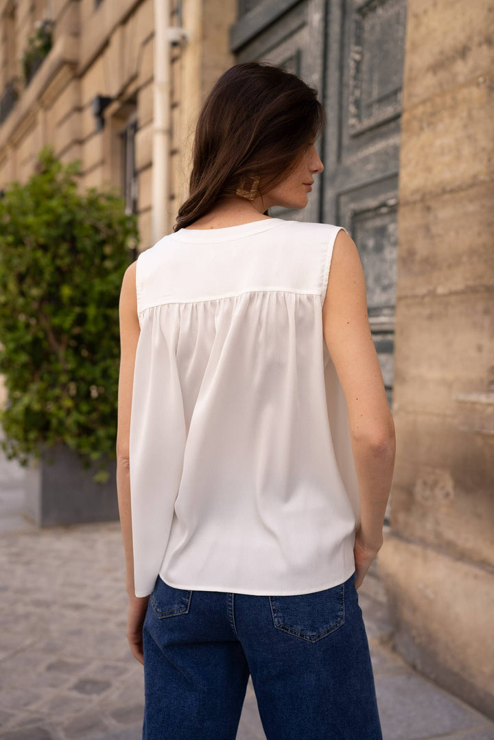 Loose Viscose Blouse