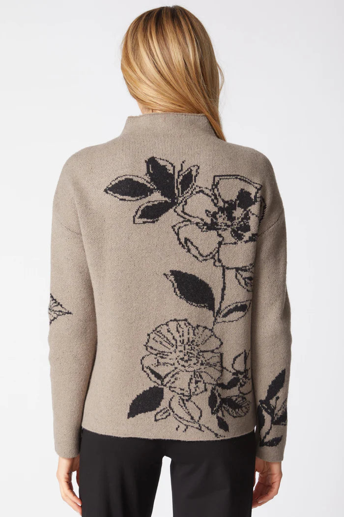 Floral Foliage Pullover