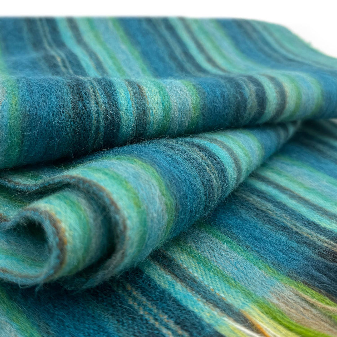 Alpaca Scarf - Blue-Tini