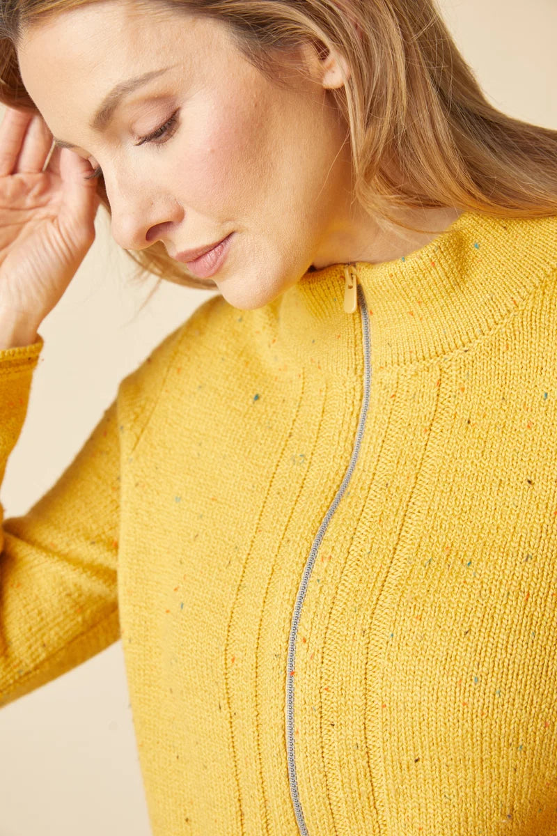 Harvest Tweed Birchwood Cardi
