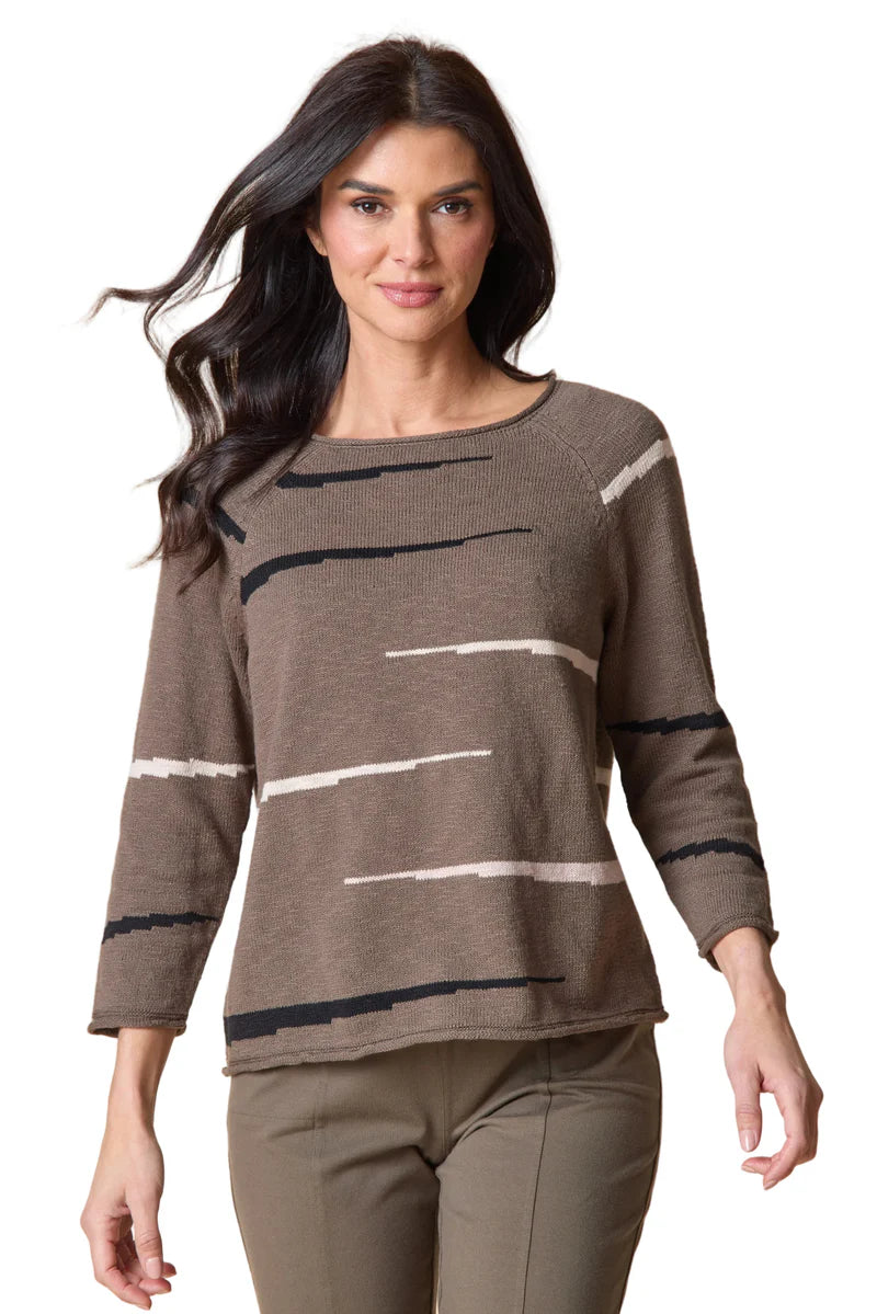 Autumn Cotton Raglan Pullover
