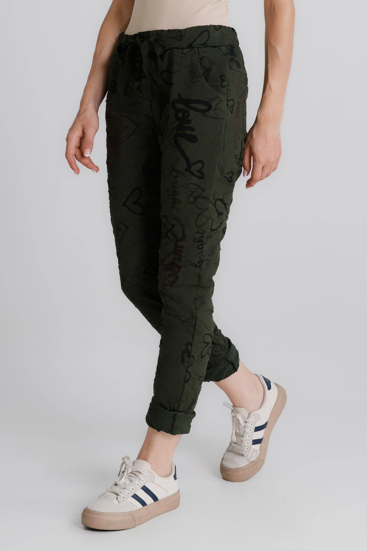 Collins Uplift Stretch Tie Waist Pant
