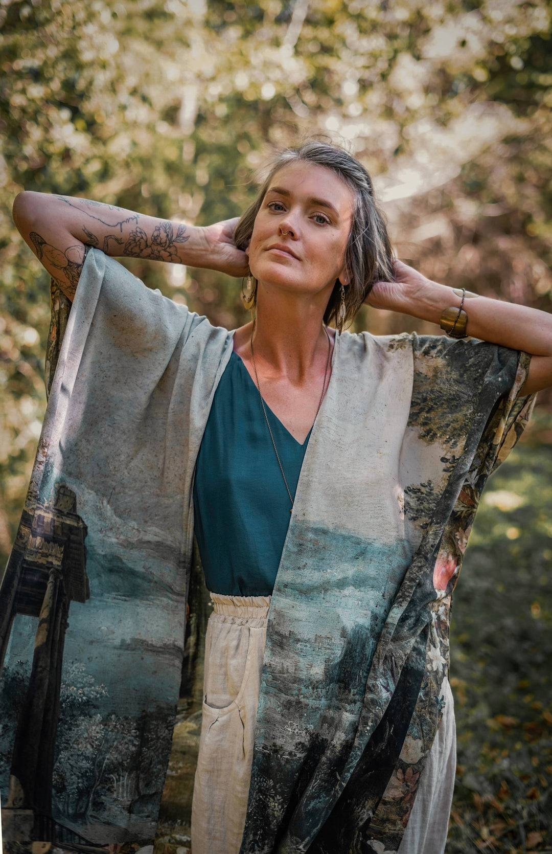 Castles In The Air Bohemian Goddess Starduster Kimono