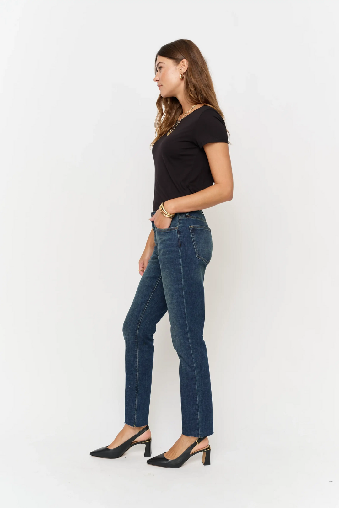Crosby Mid Rise Relaxed Taper Jean, Ralph
