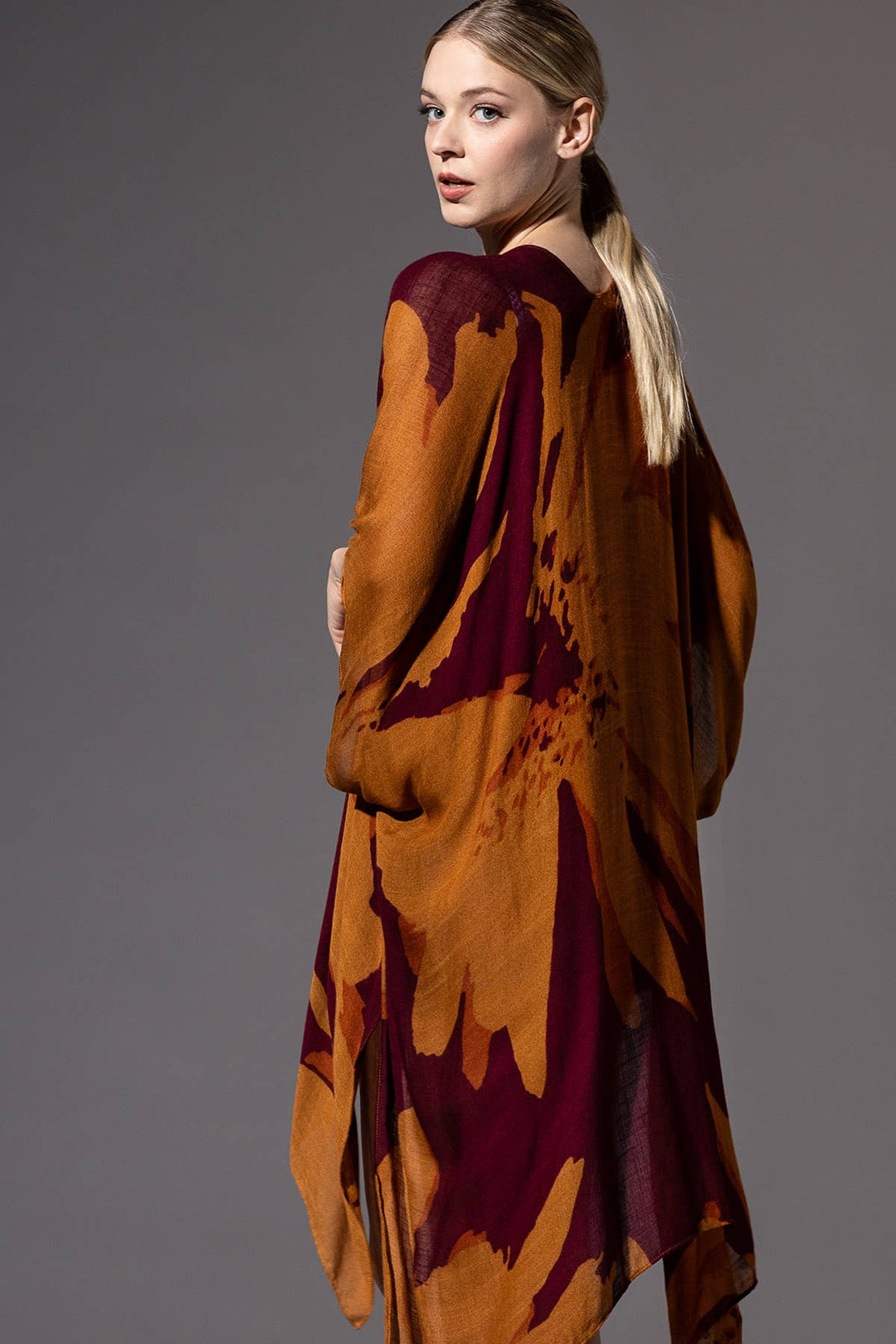 Sweeping Floral Kimono