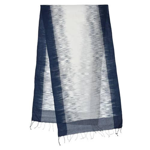 Wickham Handwoven Ikat Scarf