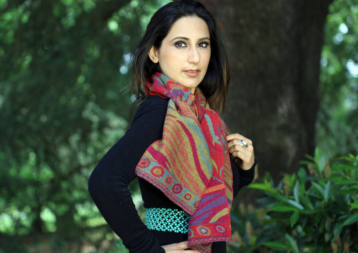 Neck scarf ~ Fuchsia
