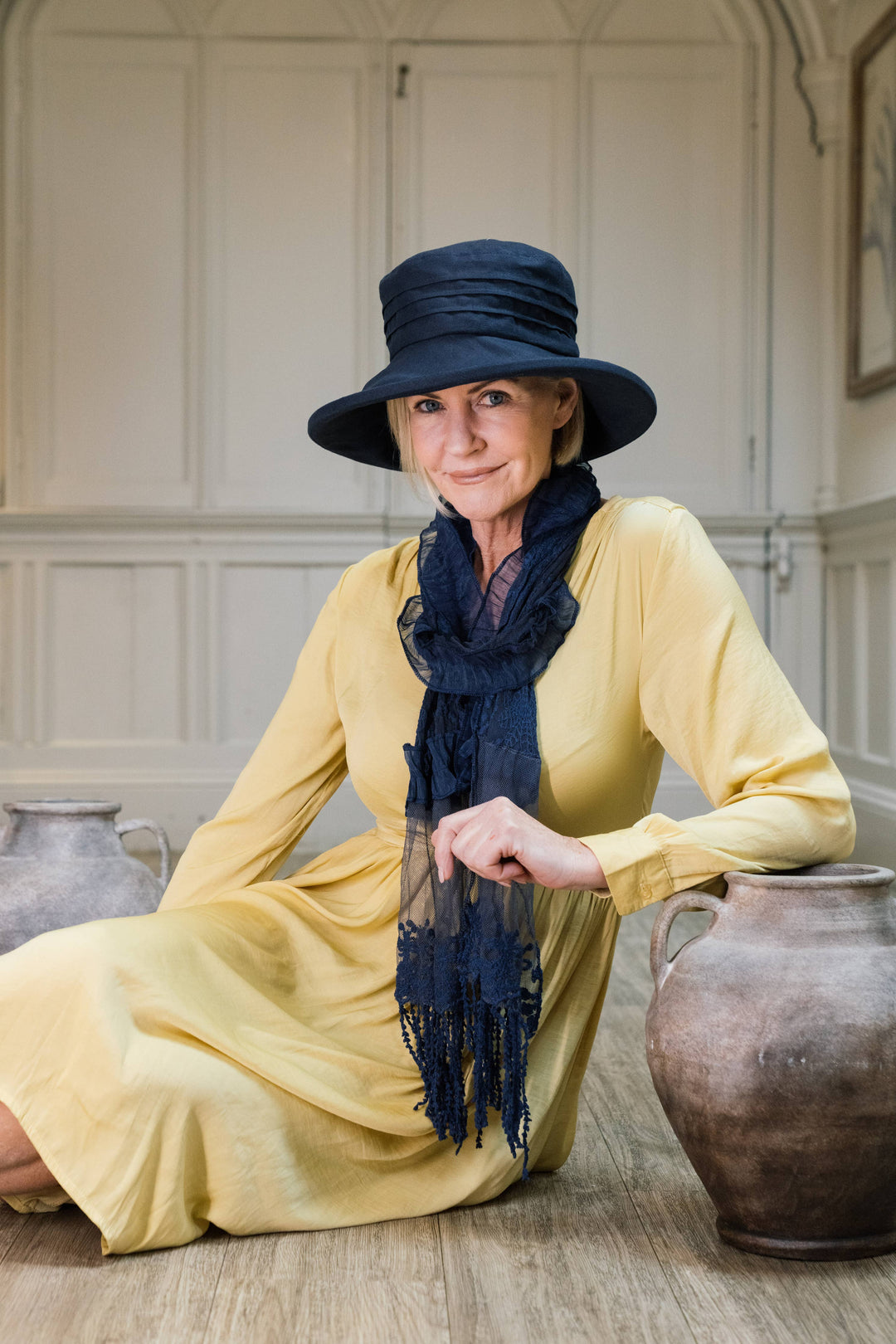 Large Brim Linen, Packable Sun Hat