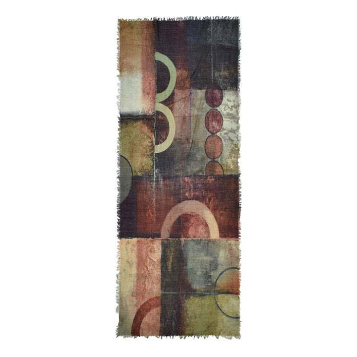 Zaylee Modern Abstract Scarf