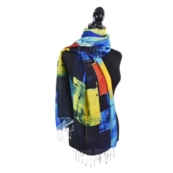 Collins Abstract Geo Scarf Shawl