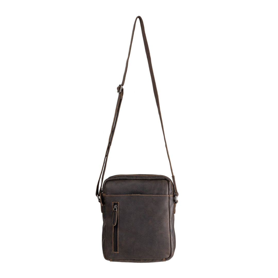 Dallas Leather Shoulder Bag - Unisex