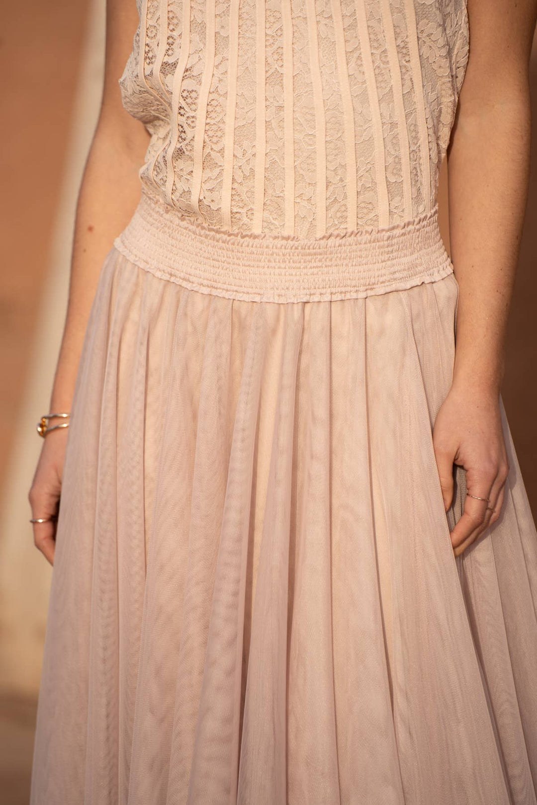 Maria Tulle Maxi Length Skirt