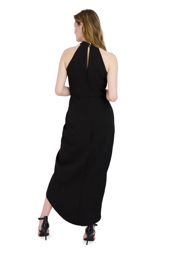 Julia Jordan Knot Neck Maxi Dress