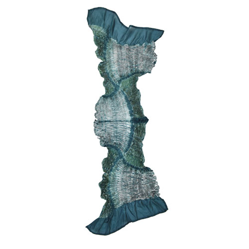 Sivek Shibori Silk Scarf