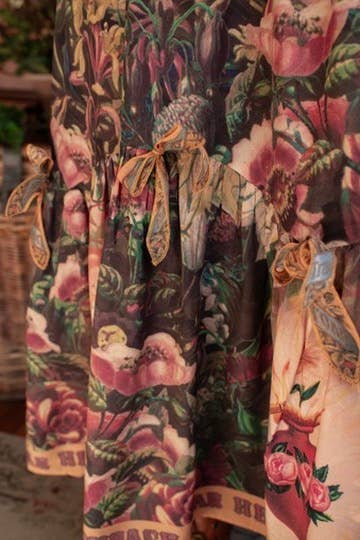 Courage Dear Heart Atelier Skirt w/ Floral Print