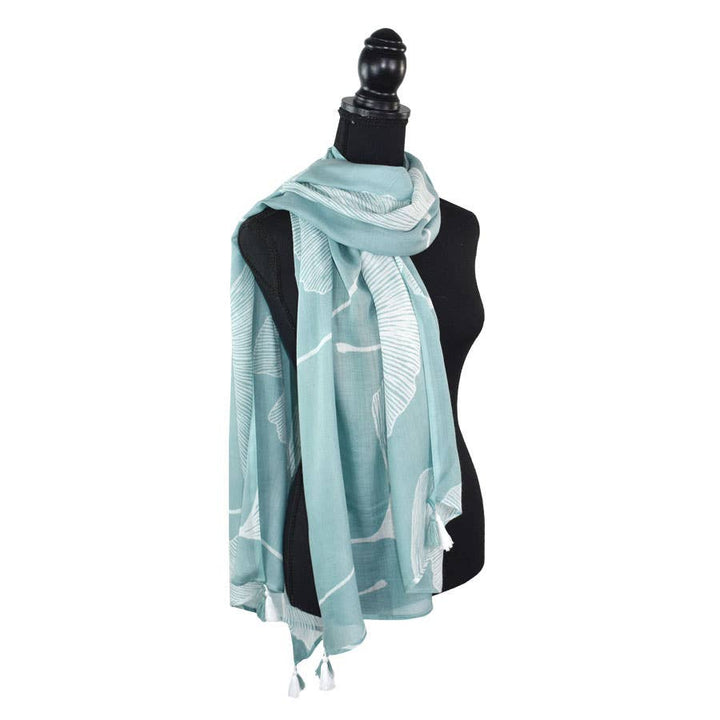 Ginko Floral Scarf