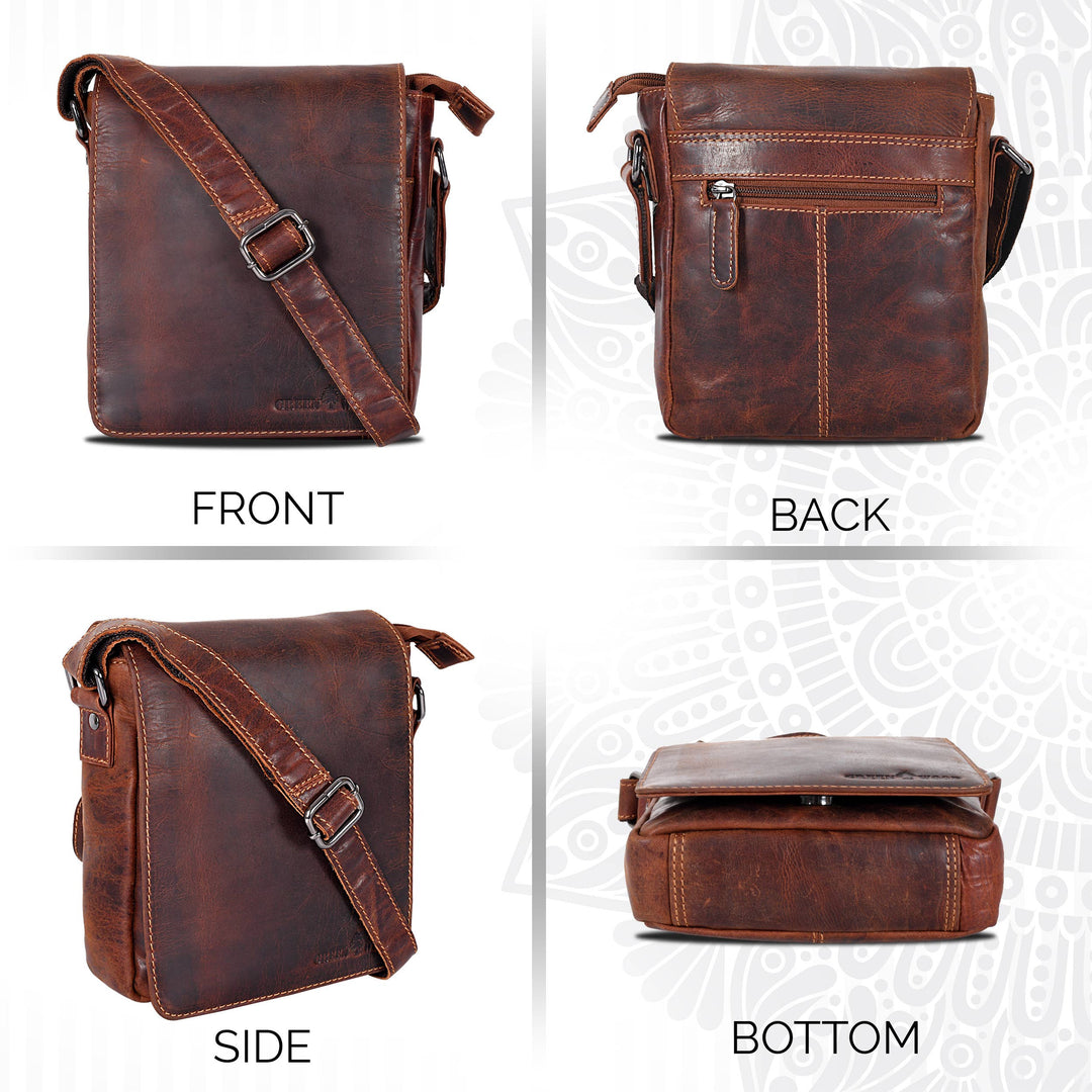 Leather Shoulder Bag Luna