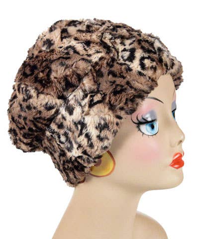 Beanie Faux Fur Reversible - Two-Tone