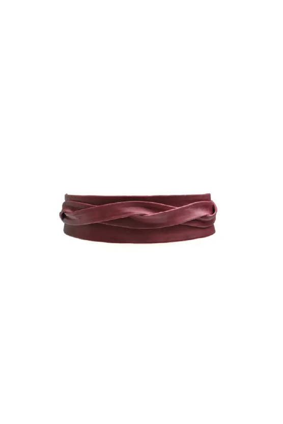 Wrap Belt – Malbec | Adjustable One-Size | Core Style