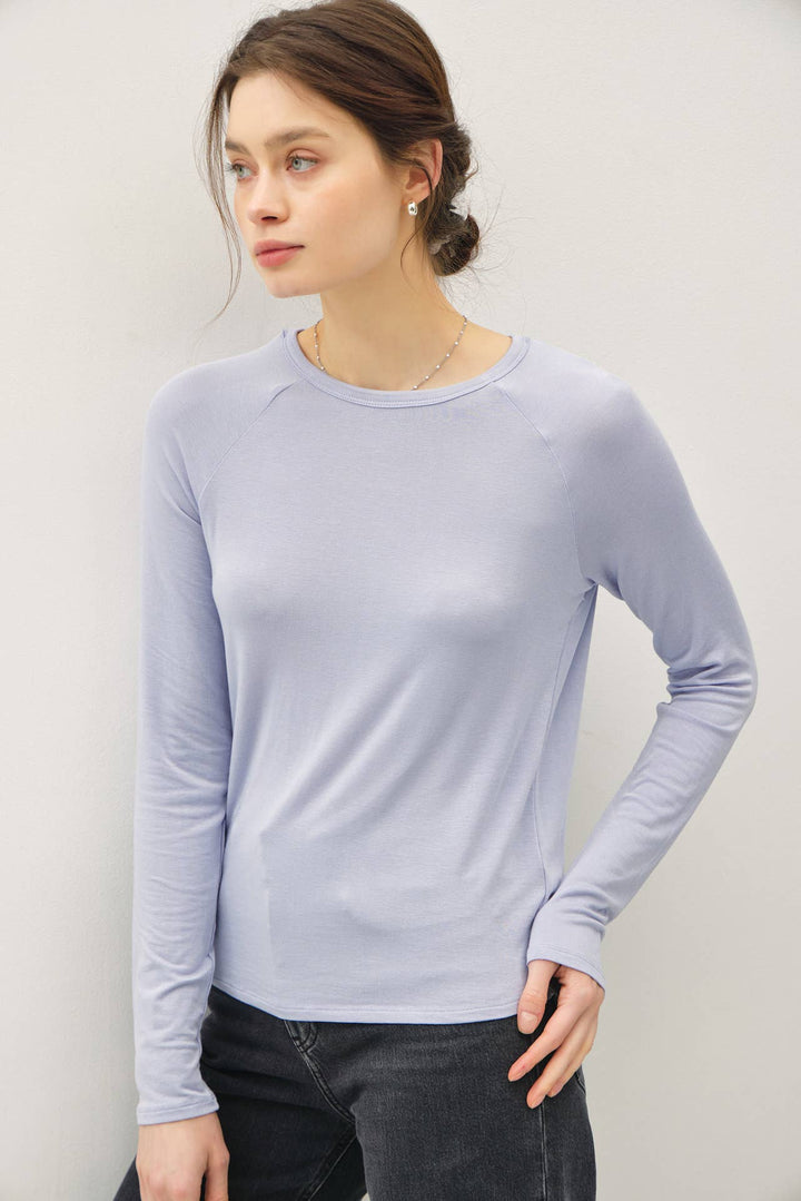 Modal Raglan Sleeve Tee