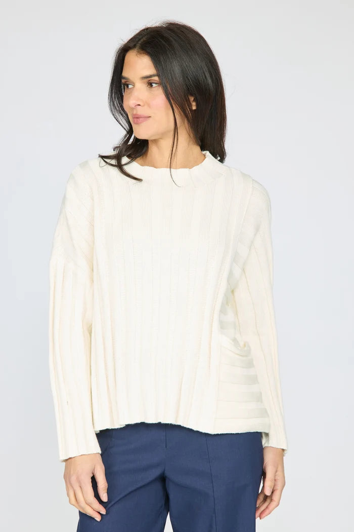 Statement Rib Pocket Pullover