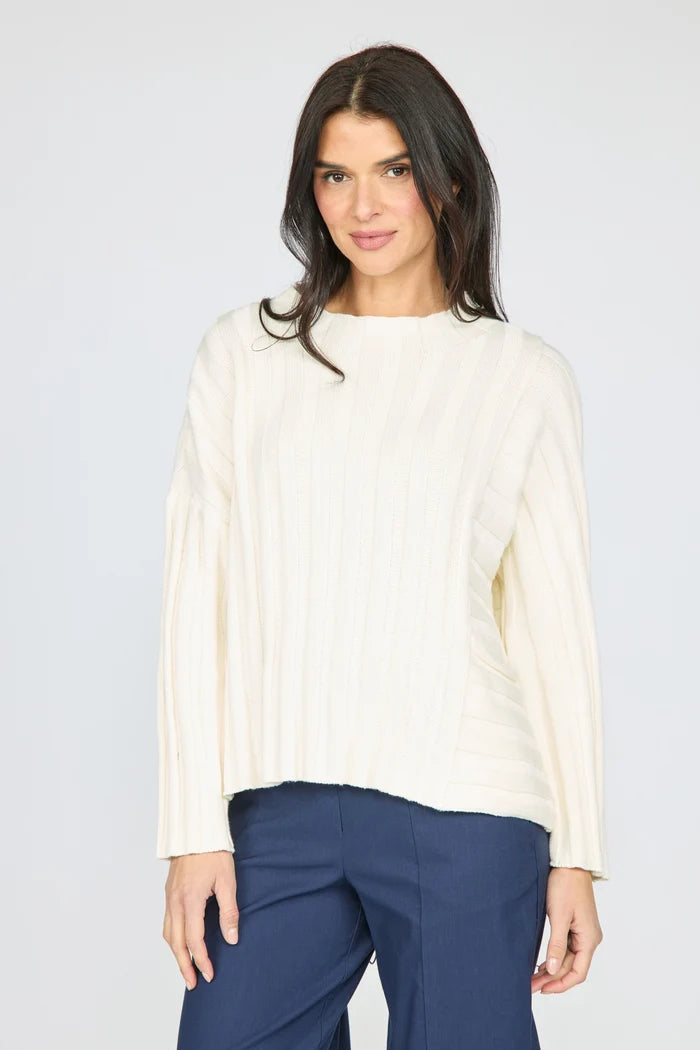 Statement Rib Pocket Pullover